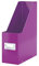 Lot de 6 Porte-revues Click & Store Wow, format 24x32, en PP, coloris violet
