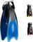 Cressi Palau Fins - Verstellbare Flossen zum Tauchen, Freitauchen und Schnorcheln, Verfügbar für Erwachsene und Kinder, Blau/Hellblau, 44/47
