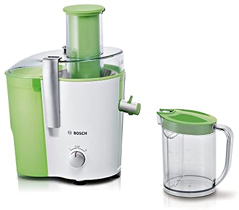 Bosch MES25G0 - Exprimidor (700W, Acero inoxidable, Verde, Juice extractor)