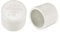 sourcing map 20mm PVC Pipe Cap Fitting, Slip Socket External End Caps 2 Pcs