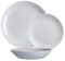 Luminarc Diwali Round 18pc Opal Glass Dinner Set Dinnerware Tableware Plates (18pc Dinner Set, Grey)