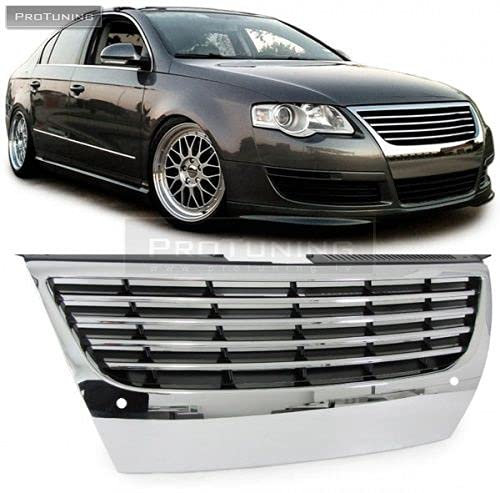 Kühlergrill mit PDC Löchern für Passat B6 3C 05-10