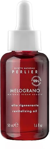 Perlier Melograno Olio Rigenerante Viso - Formula con il 99% di ingredienti di origine naturale - 50 ml