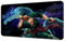 Anime einteiliges Zoro Mauspad, erweitertes großes Gaming-Mauspad, rutschfeste Gummiunterseite und genähte Kanten, Arbeit und Arbeitszimmer, 39.9x79.8x0.3 cm (XL02)