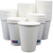 BAMI 200x Pappbecher Kaffeebecher To Go Weiß, 300ml/12oz - Extra Stabil - Zum Servieren von Kaffee, Tee und kalte Getränke