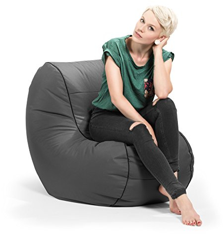 Magma-Heimtex 28742 07 Chilly Bean Scuba 108 x 75 x 70 cm, anthrazit
