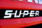 decorazione anteriore, scritta super, in acciaio lucido, per tutte le serie di Scania