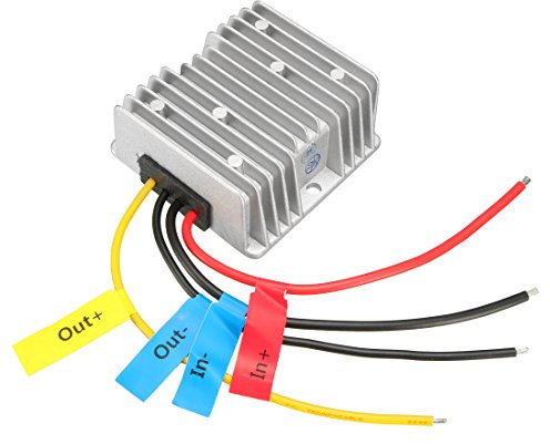 sourcing map DC12V(9V~24V) auf DC24V8A192W Spannungswandler Regler wasserdicht Transformator de