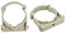 sourcing map 50mm Dia Pipe Clamps Clips, PPR Water Hose Fittings Tube Holder with Lock for Water Supply Gray 8 Pcs