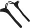 DIKACA 1 Paire Bracelet pour bâtons de Ski Sangle de Fixation pour poteaux Sangle pour Cannes de Marche Ceintures Laisse dragonne de Canne Bande de de Ski dédié Cravate