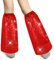 Sintege 1 Paar Pailletten Beinstulpen für Damen Karneval Disco Accessoires 70er Jahre Kostüm Retro Pailletten Beinwärmer Glitzer Stulpen für Frauen Disco Mottoparty Fasching Party Kostüm(Rot)