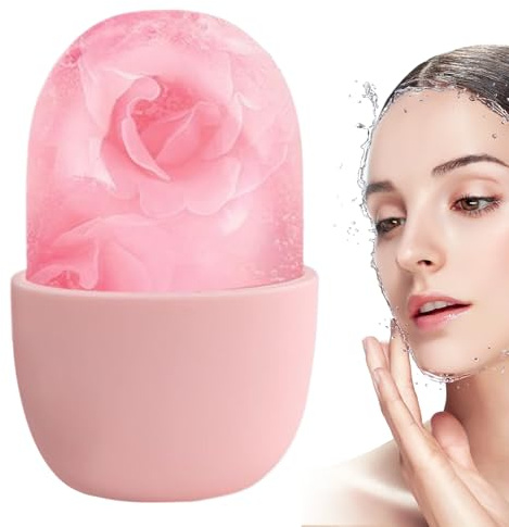 Gesichts-Eiswürfel Straffende Gesichtspflege Beauty Wiederverwendbar | Silikonform Für Gesichts-Eisroller Tägliche Hautbehandlung Für Frauen Männer Mütter Selbstfürsorge Entspannung Tragbar