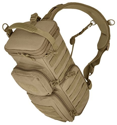 Hazard 4 Rucksack Evac Photo-Recon Sling, Coyote, 52 x 18 x 21 cm, 19.7 Liter, EVC-PRC-CYT