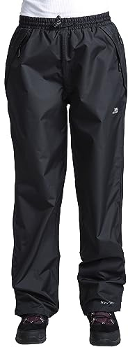 Trespass Womens/Ladies Tutula Waterproof Trousers (XS) (Black)