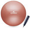 ALPHAPACE Dicker Anti-Burst Gymnastikball Sitzball Trainingsball inkl. Luft-Pumpe, Ball für Fitness, Yoga, Gymnastik, Core Training, für starken Rücken als Büro-Stuhl, Rose Gold 65cm