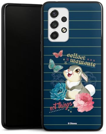DeinDesign Silikon Hülle kompatibel mit Samsung Galaxy A53 5G Case schwarz Handyhülle Klopfer Disney Bambi
