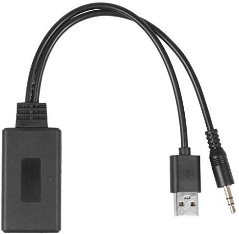 BEIEM Car Module Bluetooth sans Adaptateur Musique Récepteur Auxiliaire Aux Audio USB 3.5Mm Prise pour E90 E91 E92 E93