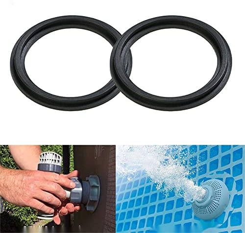 SPORTARC 2 Stück Dichtung für das Taucherventil für Intex 10745 Ersatzteil für Schwimmbad-Stufen Gummi-Unterlegscheibe