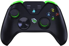 PUSAT Clutch Vibrationsrückmeldung Dual Mod Kabellos (Bluetooth und 2.4 GHz) Gamepad - Schwarz