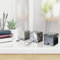 2-in-1 Briefbeschwerer und Kabel-Organizer aus echtem Marmor, Würfel, leicht