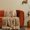 Paco Home Deko Wohnzimmer Decke Kuscheldecke Tagesdecke Waschbar Boho Aesthetic Sofadecke Schlafzimmer Modern Flauschig, Farbe:Beige, Größe:200x240cm
