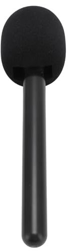 Adaptateur Portatif de Micro sans Fil, Support de Micro avec Poignée de Microphone D'interview en Mousse de Pare-Brise pour Rode Wireless Go
