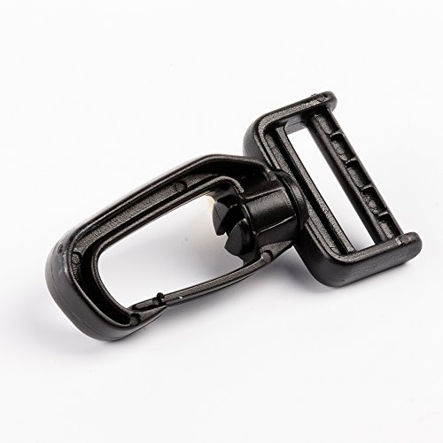 ITW-Nexus 5 Stck Hochwertiger Karabiner/Karabinersteg RSNH, drehbar für 25mm Gurtband