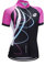 Damen Atmungsaktiv Schnelltrocknend Fahrradtrikot, Outdoor Kurzarm Radsport-Shirt, 0026, XL