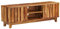 vidaXL TV Schrank Massives Akazie-Holz Fernsehschrank Lowboard Fernsehtisch