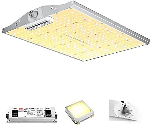 VIPARSPECTRA XS1500 Grow Lights for Indoor Plants, Plant Grow Light Compatiable with Samsung LM301B High PPFD 1205μmol/s/㎡, Dimming Daisy Chain LED Grow Lights Full Spectrum for Grow Tent Greenhouse