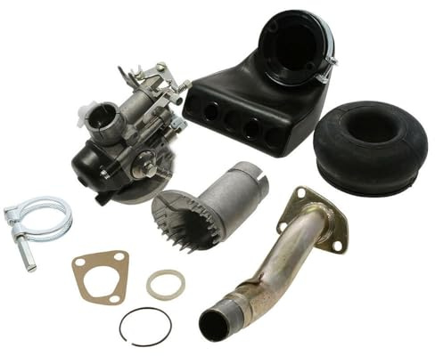 2EXTREME Vergaserkit Sport SHB19.19E Road kompatibel mit Vespa PK50 XL Rush | Mit SHB19.19(E), Polini Airbox, HD-Gewinde M5, Chokedüse 60; kompatibel mit Vespa PK 50 XL Elestart, PK100 XL, PK125 XL2