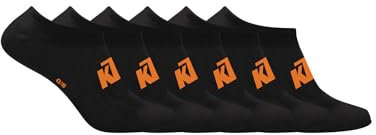 KTM Herren Ktm/1/Tcx6 Low Socken, Pack 6 x FR5 schwarz, 39-42 Taille Courte