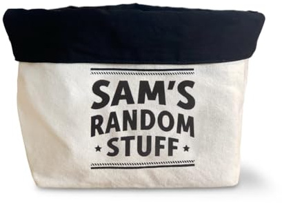 History & Heraldry Personalised Top Bloke storage pouch (Contemporary, Sam)
