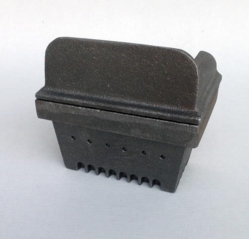 LB METALMECCANICA Braciere in ghisa per stufe a pellet e camino 11,8x9,9x12 h cm LB-BGP11899