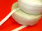 10M Roman Blind Slotted Rod Tape White 19mm