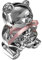 SILBERKANNE Spardose Teddy Bär H 12,5 cm Premium Silber Plated edel versilbert. Hochwertiges und stabiles Produkt. Fertig zum verschenken mit schicker Geschenkverpackung