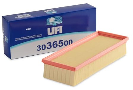 UFI Filters, Luftfilter 30.365.00, Passend für Auto Anwendbar auf verschiedene Modelle von Audi