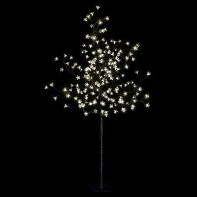 Jingles Multi-Funzionale Natale Fiori di Ciliegio Albero - Vari Colori e Taglie Disponibile - Bianco Caldo, 150cm / 150 LEDs