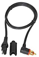 TecMate OptiMATE CABLE O-29, Adapter-Verlängerung, SAE auf MOTORRAD 90° Stecke, Blue