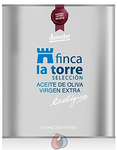 Lata de 2l - Finca la Torre - Aceite de oliva virgen extra Hojiblanca ecológica