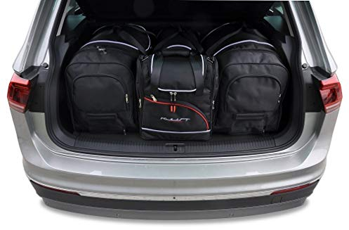 KJUST Dedizierte Reisetaschen 4 stk kompatibel mit VW TIGUAN II 2016+ Car Bags