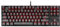 Yanghao Gaming Keyboard Meccanica retroilluminazione a LED USB Wired Gaming Keyboard 87 Tasti, Polvere e Spill Resistant - Lineare & Quiet