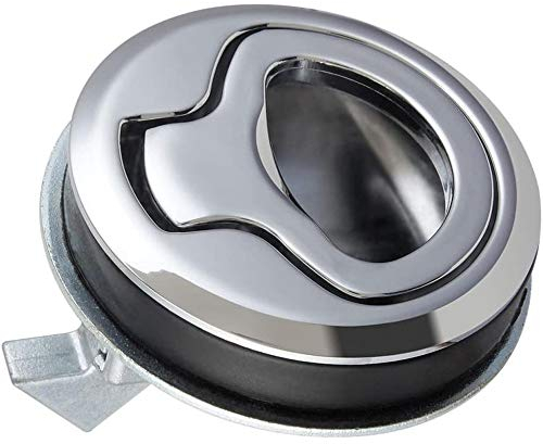 POFET Pull Hatch Lock Schlösser Möbelschlosser Möbelgriff Wohnmobil Metall Möbelschloss Verriegelung Schubladen Möbel Möbelverschluss Hatch Fallenschloss für Schrank Boot Wohnwagen