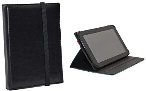 ANVAL Funda para Tablet 7, 8, 9,7, 10,1 - Universal - Personalizable, Compatible Tableta 7, 8, 9.7, 10.1 Pulgadas (Negro)