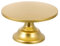 Operitacx 10 Inch Cake Stand, Gold Metal Wedding Cake Stand, Antique Round Cake Display Stand, Cardboard Cake Stand Cupcake Stand Dessert Cake Plate for Wedding Birthday Party