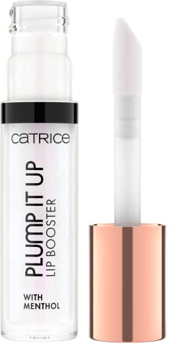 Catrice Plump It Up Lip Booster 010 Poppin Champagne', glänzender, transparenter Lippenbooster, aufpolsternder Effekt, kühlend, vegan, 3,5 ml