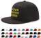 Buaodam Personalisiert Snapback Cap, Personalisierte Kappe, Cap Mit Bestickt Text Logo Und Drucken Foto, Selber Gestalten Cap Bestickt, Weihnachts Geschenk Für Männer Und Frauen