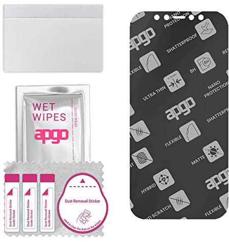 apgo MATTE Hybrid Glass Screen Protector for Apple iPhone 12 mini