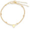 Lot Bracelet Cheville pour Femme Plaqué Or 14k Boho Dainty Layered Réglable Empilable Zircone Cubique Chaine de Cheville avec Feuille Perles Coeur Plage Bijoux pour Femme Fille Petite