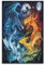 UNRXJZLVM Drache Wall Art - Leinwand Wandbild Poster Modern DekoRatteionen Für Das Wohnzimmer,Büro,Küche,Schlafzimmer 16x24inch(40x60cm)